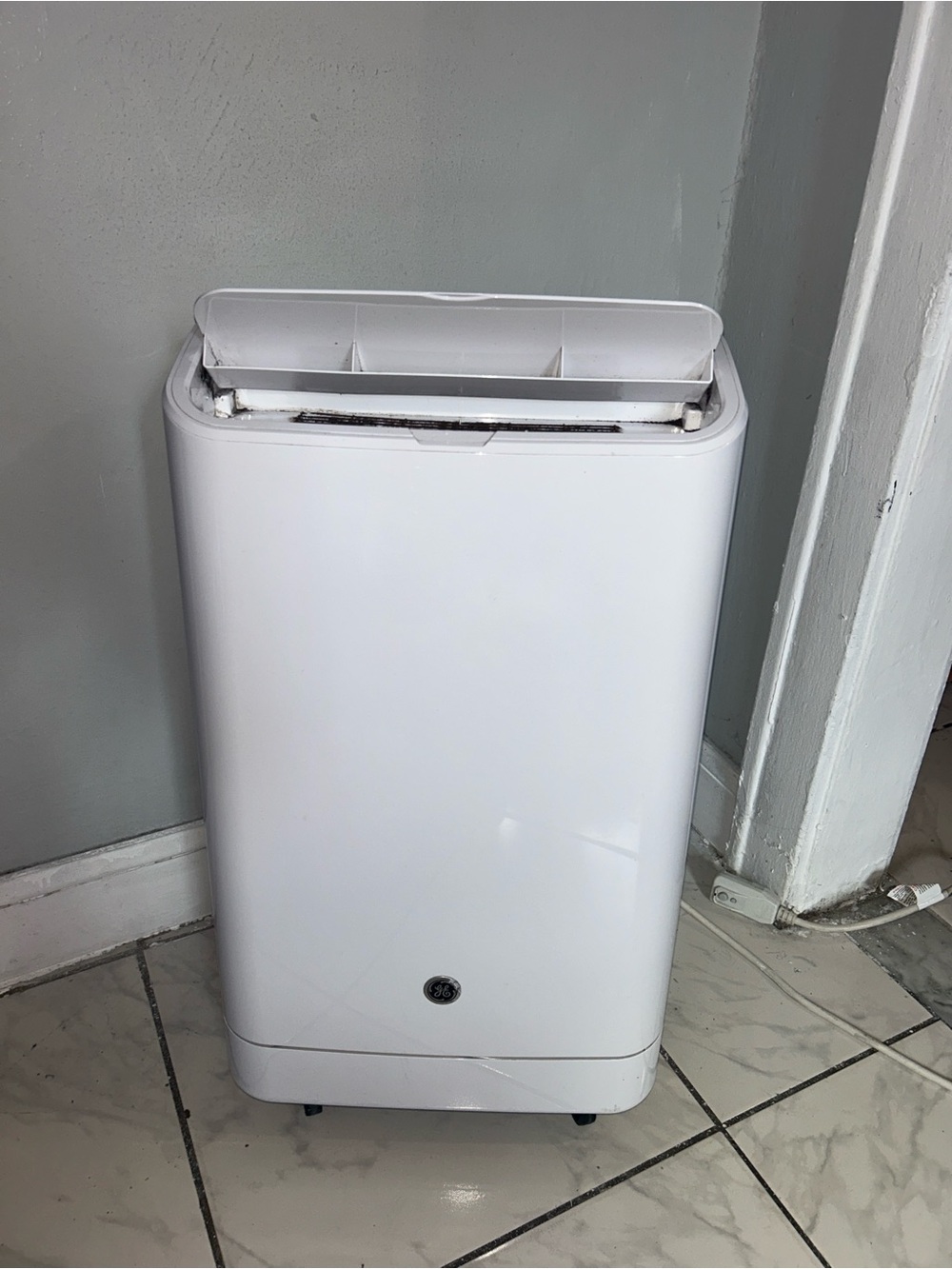 White Portable Dehumidifier